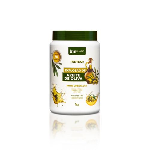 Creme de Pentear Explosão Azeite de Oliva 1Kg | bn.Cachos
